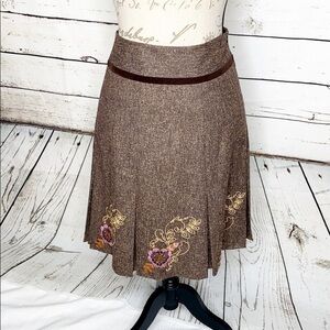 𝅺MADISON Studio Skirt with Embroidery